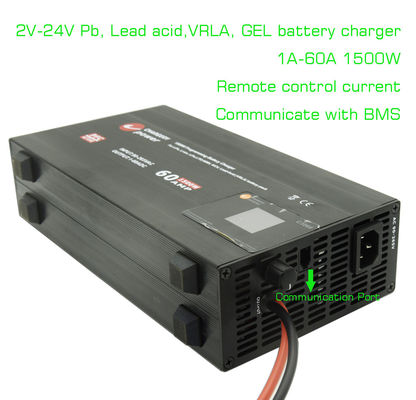 คุณภาพ  2V 12V 24V VRLA AGM Ac To Dc Battery Charger For E-Bike Emotorcycle โรงงาน