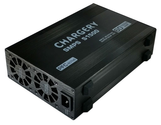 30V 24V 1500W UAV ปรับได้ SMPS แบตเตอรี่ชาร์จคอมแพคต E ริกชาว 68mm 60A