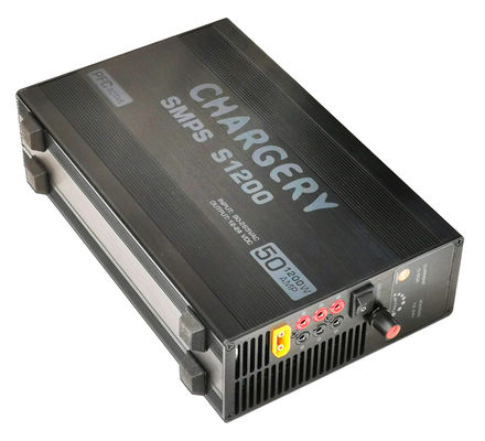 24V 1200W UAV Drone SMPS แบตเตอรี่ชาร์จ compact 68mm 50A ปรับแต่ง