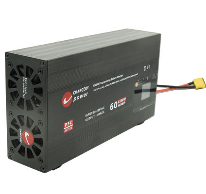 เครื่องชาร์จแบตเตอรี่แบบปรับ 29.7V 11S LTO สําหรับ E มอเตอร์ไซค์ E สกูเตอร์ 1A-60A