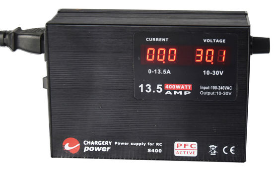 โปรแกรม Helicopter RC Charger SMPS แบตเตอรี่ชาร์จ 13A 30V 400W