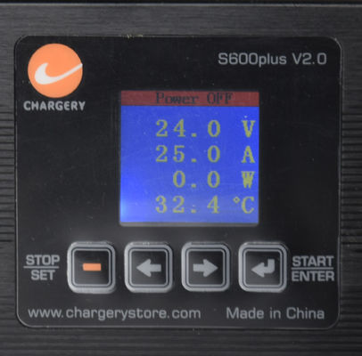 การสลับไฟฟ้า Drones 24V 25A แบตเตอรี่ชาร์จ SMPS ชาร์จใหม่ 600W