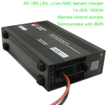 ลิทியம்ไอออนลิทியம் NCM Ac To Dc แบตเตอรี่ชาร์จสําหรับ Drones 67.2V 4S 8S 12S 16S