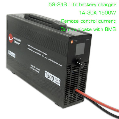 64.8V LTO Lipo Ac To Dc แบตเตอรี่ชาร์จ 8S 12S 20S 24S OEM