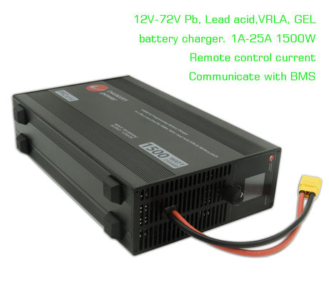 วัลล์ฟควบคุมกรดดิน 12v VRLA แบตเตอรี่ชาร์จ C10325 84.6V 36S