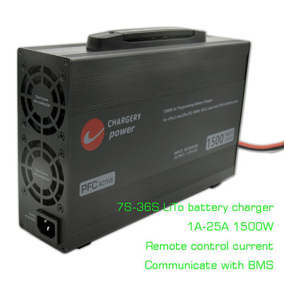 97.2V 36S LTO Lipo Ac To Dc แบตเตอรี่ชาร์จ 100V-240V รับรอง RoHS