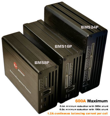 ระบบบริหารแบตเตอรี่ BMS 12v 24S 18S 300A สําหรับ LiFePO4 LTO NMC