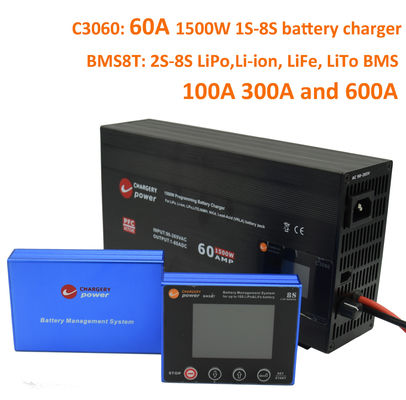 OEM NMC Lifepo4 ระบบบริหารแบตเตอรี่ BMS 4S 6S 600A ความดันสูง