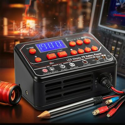 LCD Display พลังงาน PB แบตเตอรี่ Lipo Charger Discharger 1-6S Balancer 150W