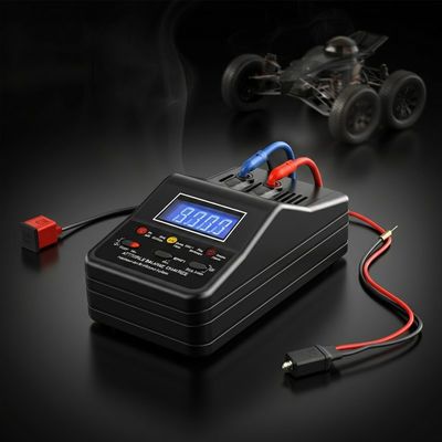 เครื่องชาร์จระบายความสมดุลของแบตเตอรี่ที่ปรับได้ สําหรับแบตเตอรี่ LiPo NiMH 4s