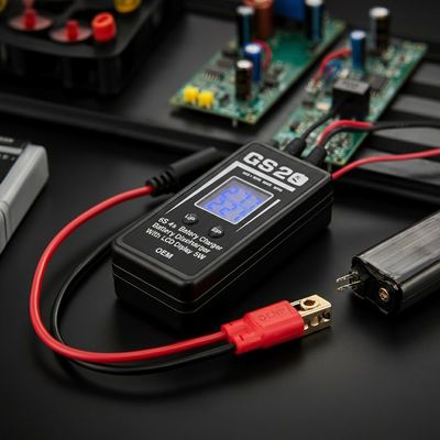 6S 3s 4s Lipo แบตเตอรี่ชาร์จเกอร์ Discharger ด้วยจอ LCD 5W OEM