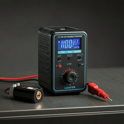 0.1-10A Lipo แบตเตอรี่สมดุลชาร์จชาร์จชาร์จ