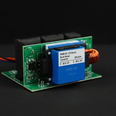 PWM DC 12v Buck Boost Converter 50 Amp 400kHz สําหรับการชาร์จแบตเตอรี่