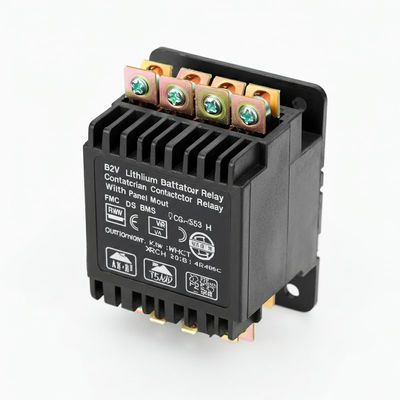 12V Bms แบตเตอรี่ลิตিয়াম DC เครื่องติดต่อไฟฟ้า Relay With Panel Mount